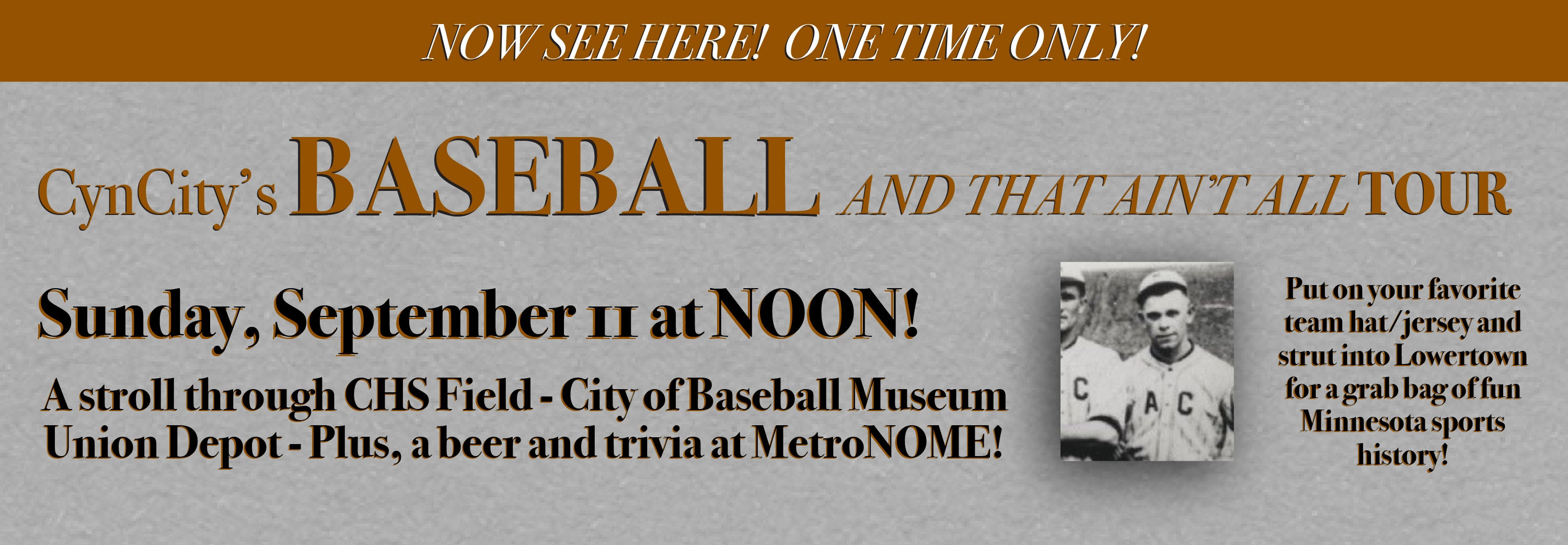Baseball and That Ain't All Tour